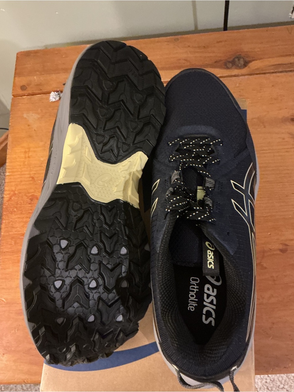 ASICS Gel Venture 10 Men's Black Running Shoes with Ortholite Comfort 1011B967 - Picture 7 of 8